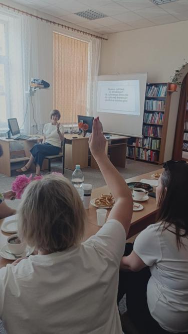 Prowadząca zajęcia Lucyna Zabrońska