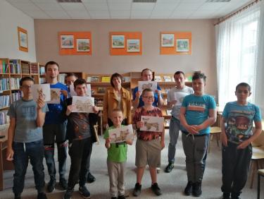 Prezentacja prac plastycznych  wychowanków SOSW – grupa chłopców