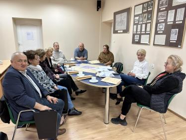 Zespół bibliotekarzy przemyskich oraz innych osób zaangażowanych podczas opracowywania koncepcji rajdu