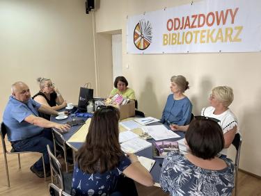 Zespół podczas ostatnich ustaleń organizacyjnych