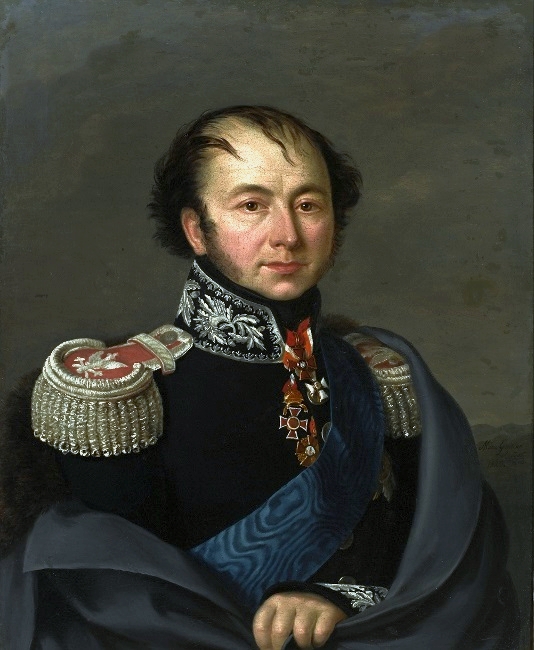 Marie Gomier-Prévot, Portret Ksawerego Franciszka Druckiego-Lubeckiego, 1825, Muzuem Narodowe w Warszawie, cyfrowe MNW. Źródło: https://pl.wikipedia.org/