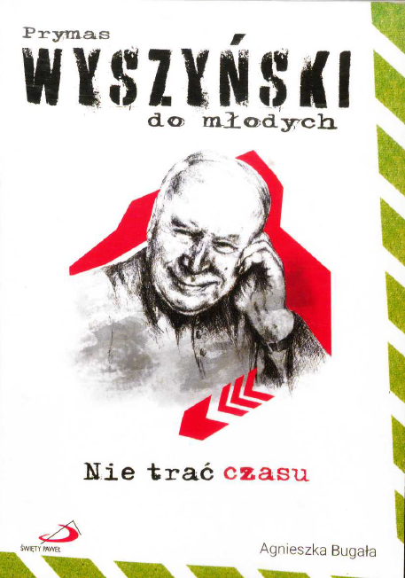 Okładka książki pt. Prymas Wyszyński do młodych